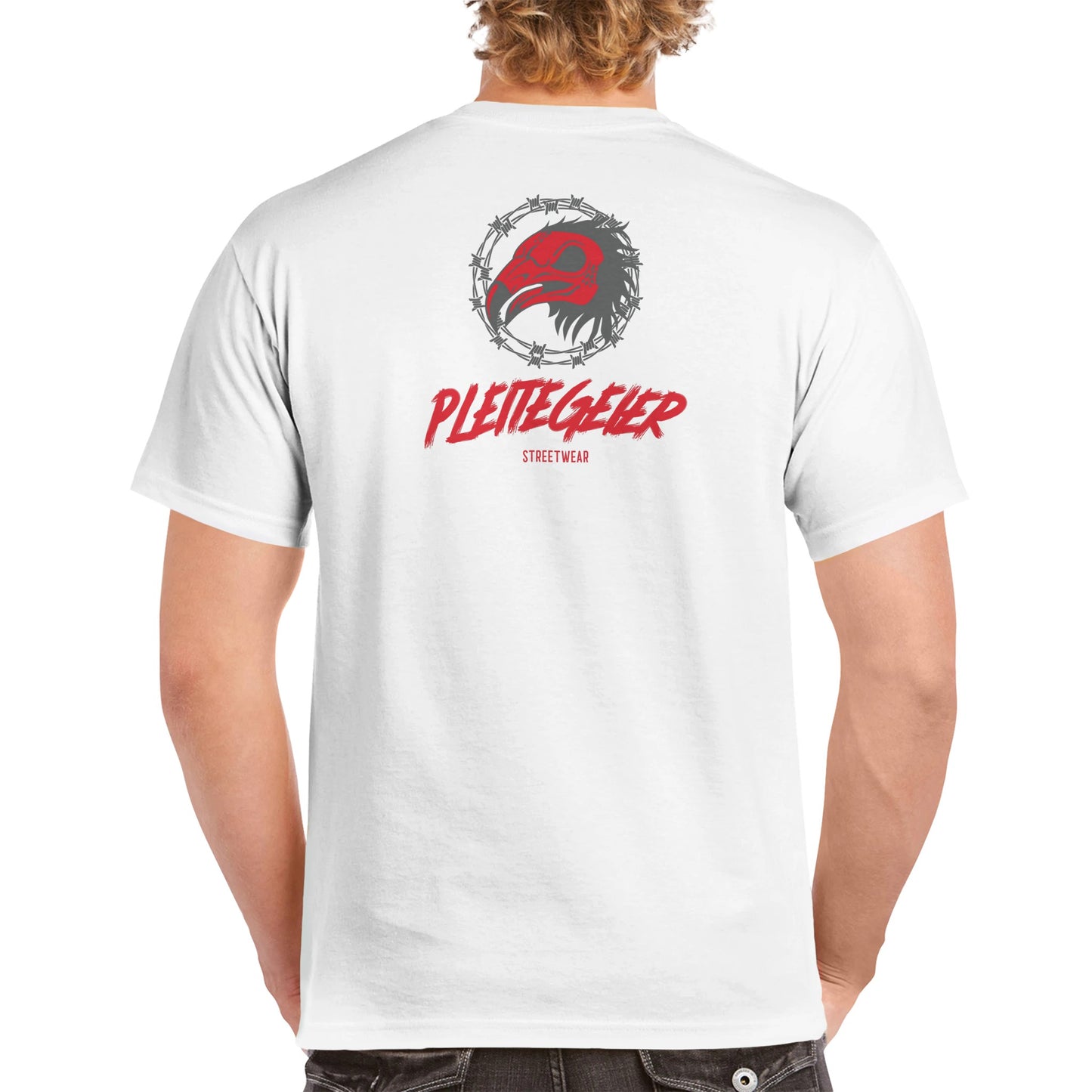 Schweres Unisex T-Shirt mit Rundhalsausschnitt