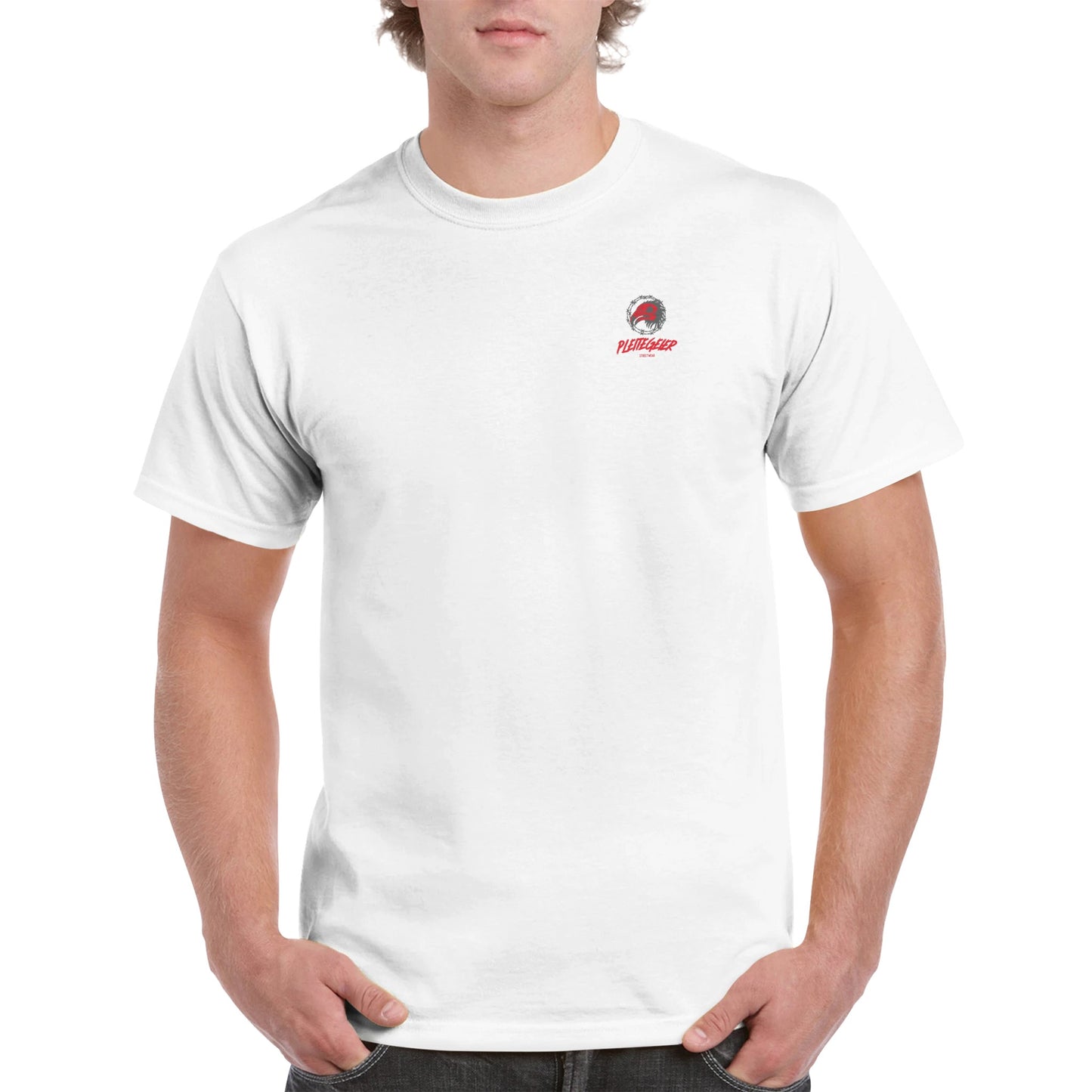 Schweres Unisex T-Shirt mit Rundhalsausschnitt